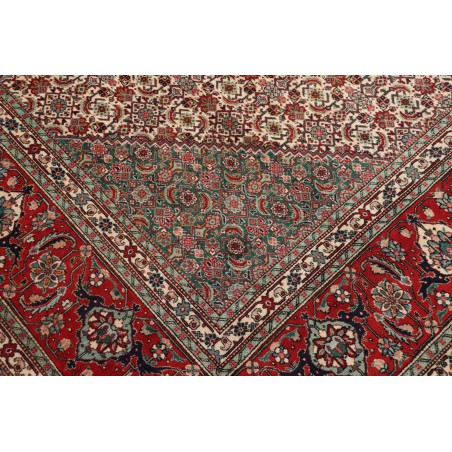 Tappeto Tabriz 40 Raj Persia azzurro grigio 308x397