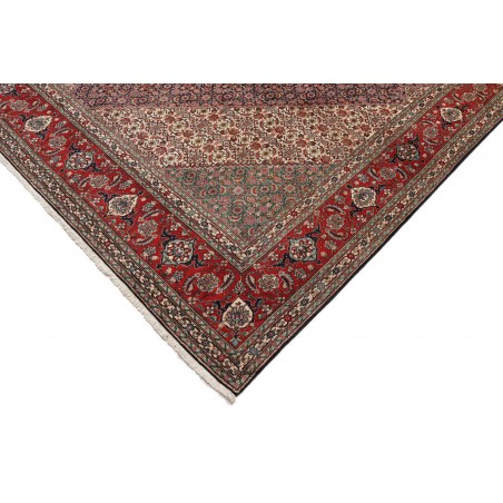 Tappeto Tabriz 40 Raj Persia azzurro grigio 308x397