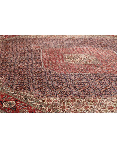 Tappeto Tabriz 40 Raj Persia azzurro grigio 308x397