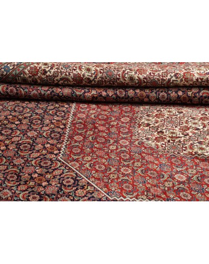 Tappeto Tabriz 40 Raj Persia azzurro grigio 308x397