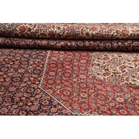 Tappeto Tabriz 40 Raj Persia azzurro grigio 308x397