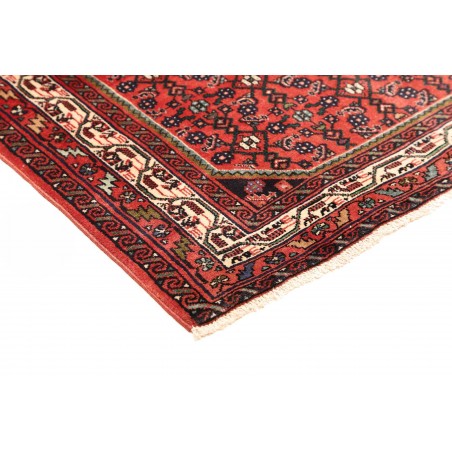 Tappeto Hamadan Persia grigio marrone 98x143