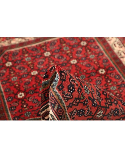 Tappeto Hamadan Persia grigio marrone 98x143