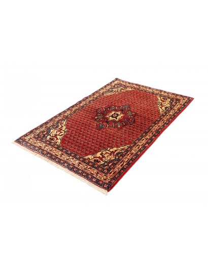 Tappeto Hamadan Persia marrone grigio 101x162