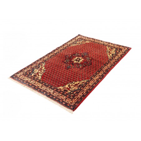 Tappeto Hamadan Persia marrone grigio 101x162