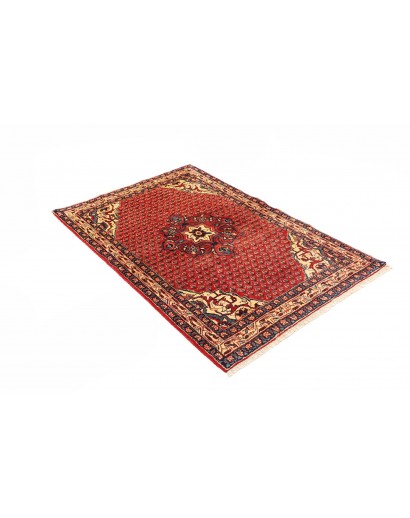 Tappeto Hamadan Persia marrone grigio 101x162