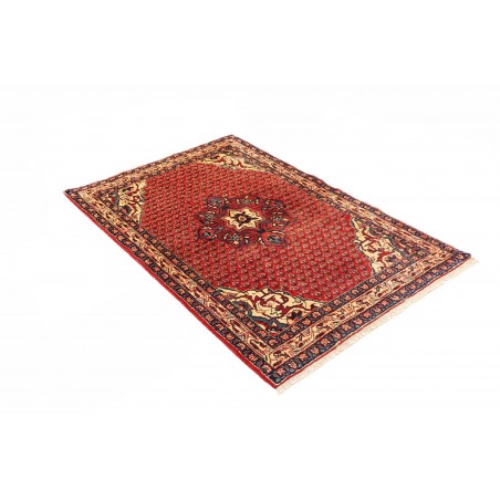 Tappeto Hamadan Persia marrone grigio 101x162