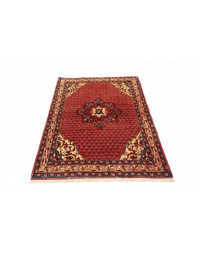 Tappeto Hamadan Persia marrone grigio 101x162
