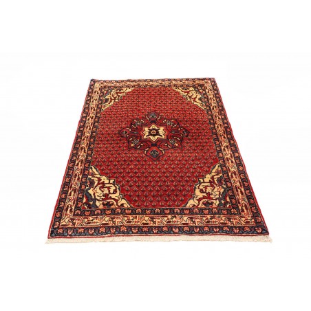 Tappeto Hamadan Persia marrone grigio 101x162