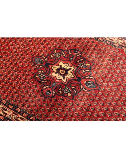 Tappeto Hamadan Persia marrone grigio 101x162