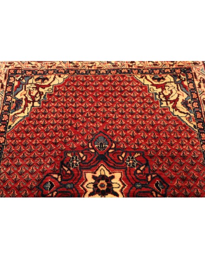 Tappeto Hamadan Persia marrone grigio 101x162