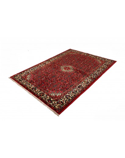 Tappeto Hamadan Persia grigio marrone 152x211