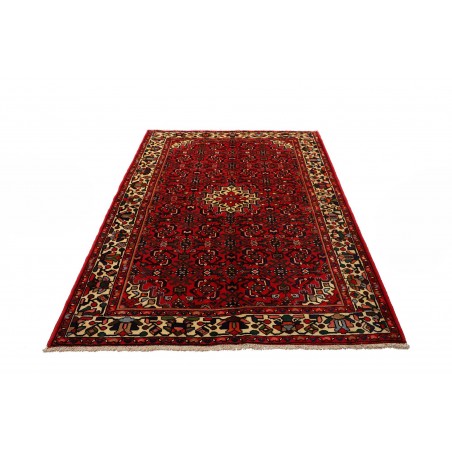 Tappeto Hamadan Persia grigio marrone 152x211
