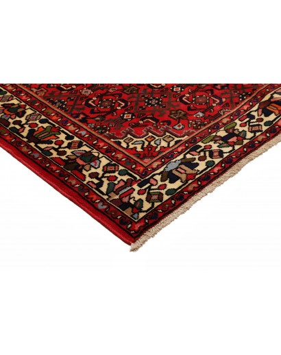 Tappeto Hamadan Persia grigio marrone 152x211