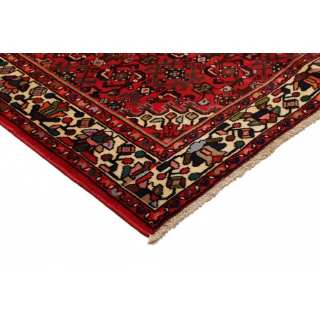 Tappeto Hamadan Persia grigio marrone 152x211
