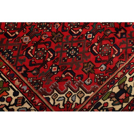 Tappeto Hamadan Persia grigio marrone 152x211