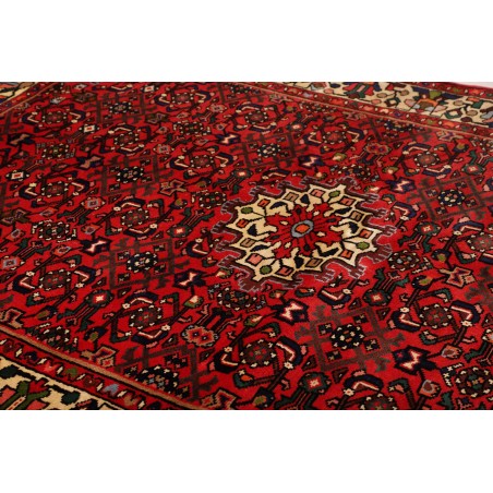 Tappeto Hamadan Persia grigio marrone 152x211