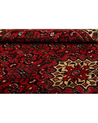 Tappeto Hamadan Persia grigio marrone 152x211