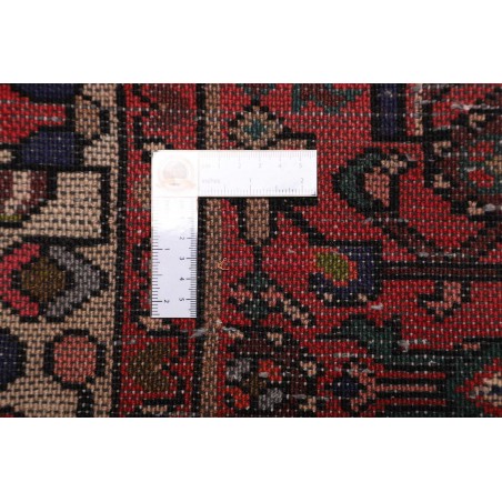 Tappeto Hamadan Persia grigio marrone 152x211
