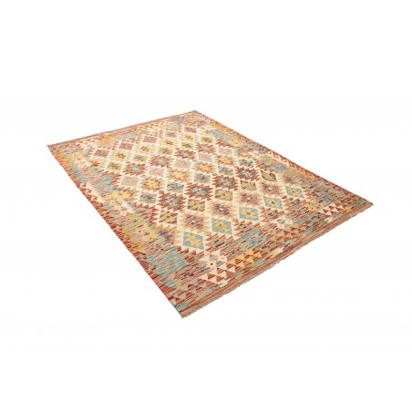 Tappeto Kilim Afghanistan marrone 154x204