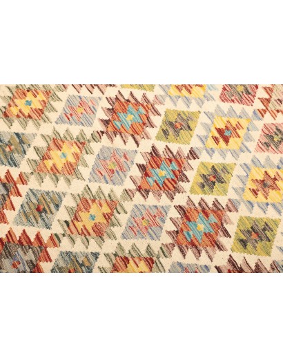 Tappeto Kilim Afghanistan marrone 154x204