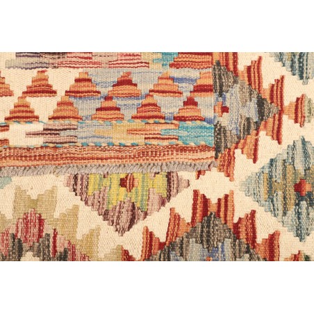 Tappeto Kilim Afghanistan marrone 154x204
