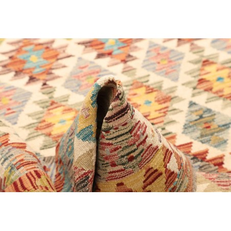 Tappeto Kilim Afghanistan marrone 154x204