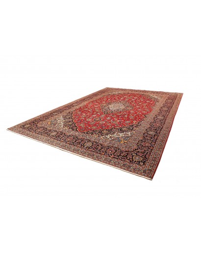 Tappeto Ardakan Persia marrone giallo 303x414