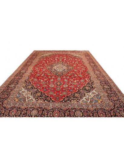 Tappeto Ardakan Persia marrone giallo 303x414