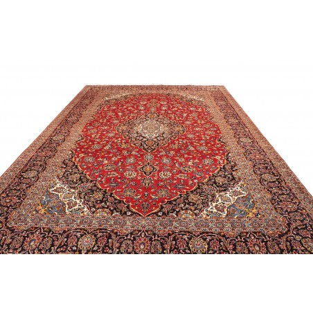 Tappeto Ardakan Persia marrone giallo 303x414