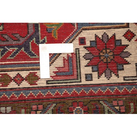 Tappeto Tabriz Persia marrone giallo 304x399