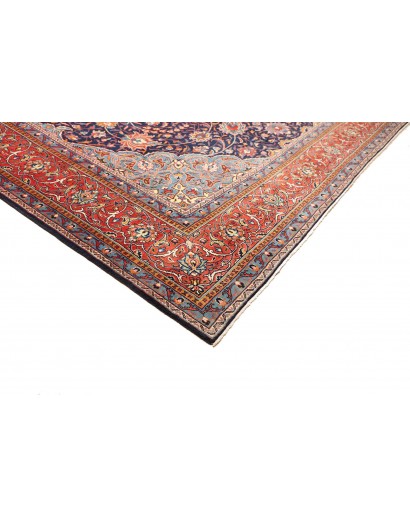 Tappeto Sarough Persia azzurro giallo 300x390