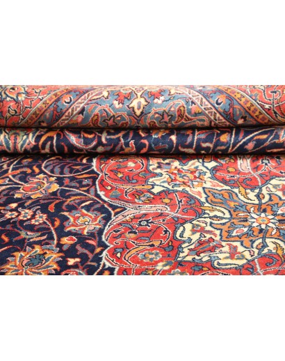 Tappeto Sarough Persia azzurro giallo 300x390