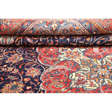 Tappeto Sarough Persia azzurro giallo 300x390
