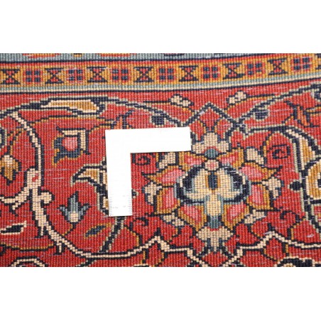 Tappeto Sarough Persia azzurro giallo 300x390