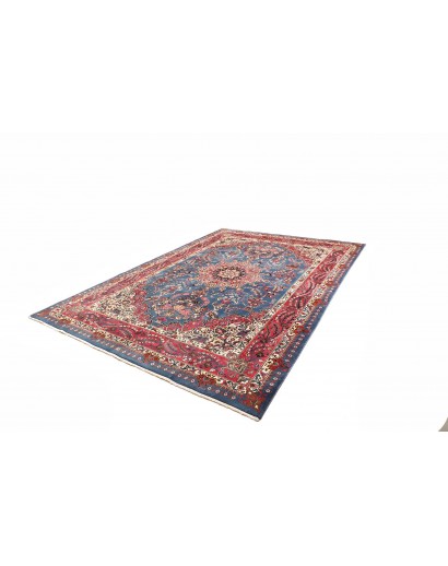 Tappeto Kashmar Persia azzurro rosso 246x350