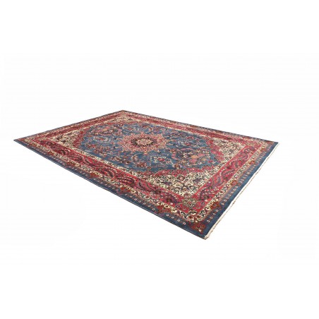 Tappeto Kashmar Persia azzurro rosso 246x350