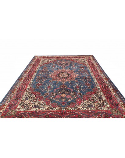 Tappeto Kashmar Persia azzurro rosso 246x350