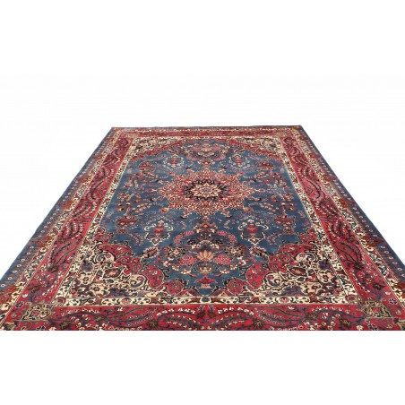Tappeto Kashmar Persia azzurro rosso 246x350