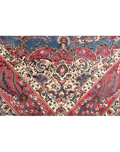 Tappeto Kashmar Persia azzurro rosso 246x350
