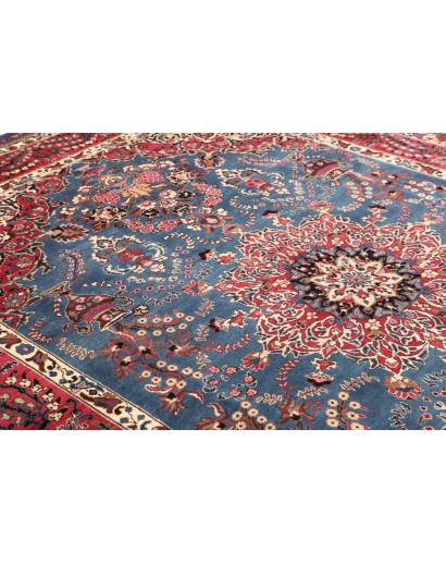 Tappeto Kashmar Persia azzurro rosso 246x350