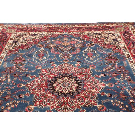 Tappeto Kashmar Persia azzurro rosso 246x350
