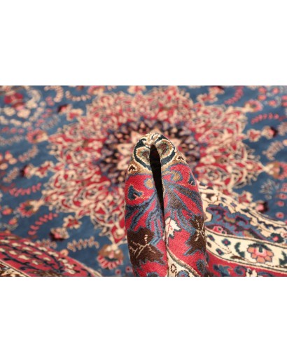 Tappeto Kashmar Persia azzurro rosso 246x350