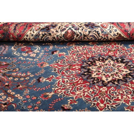 Tappeto Kashmar Persia azzurro rosso 246x350