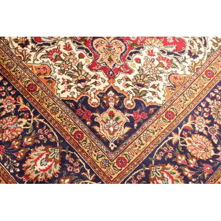 Tappeto Tabriz Persia marrone giallo 298x410
