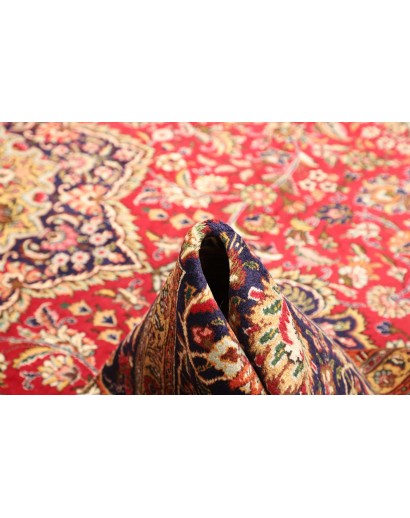 Tappeto Tabriz Persia marrone giallo 298x410