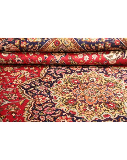 Tappeto Tabriz Persia marrone giallo 298x410