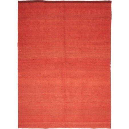 Tappeto Kilim Plain Persia rosso 151x205