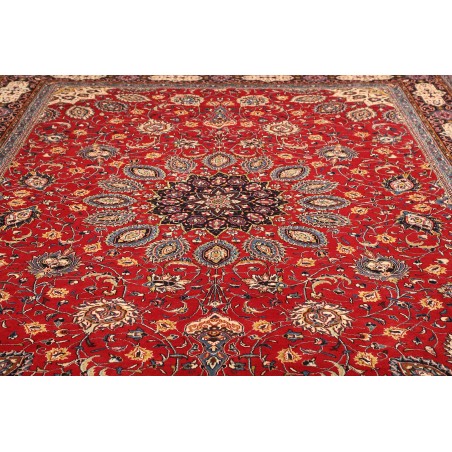 Tappeto Sarough Persia marrone giallo 298x390