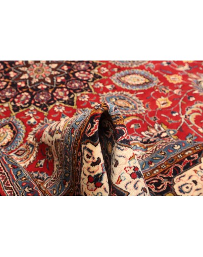 Tappeto Sarough Persia marrone giallo 298x390